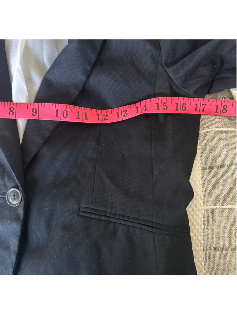 Women’s Navy Blue Blazer Size 6 - Picture 8 of 11